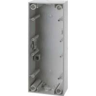 3-Gang Black Surface Mounted Housing A595