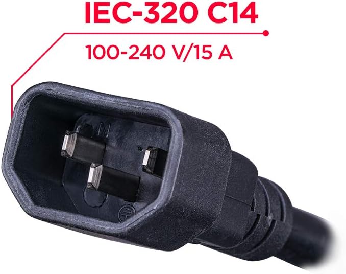 Switched Metered-By-Outlet PDU, 100-240V/15A, 8 Outlets, 1U Rackmount Q48878