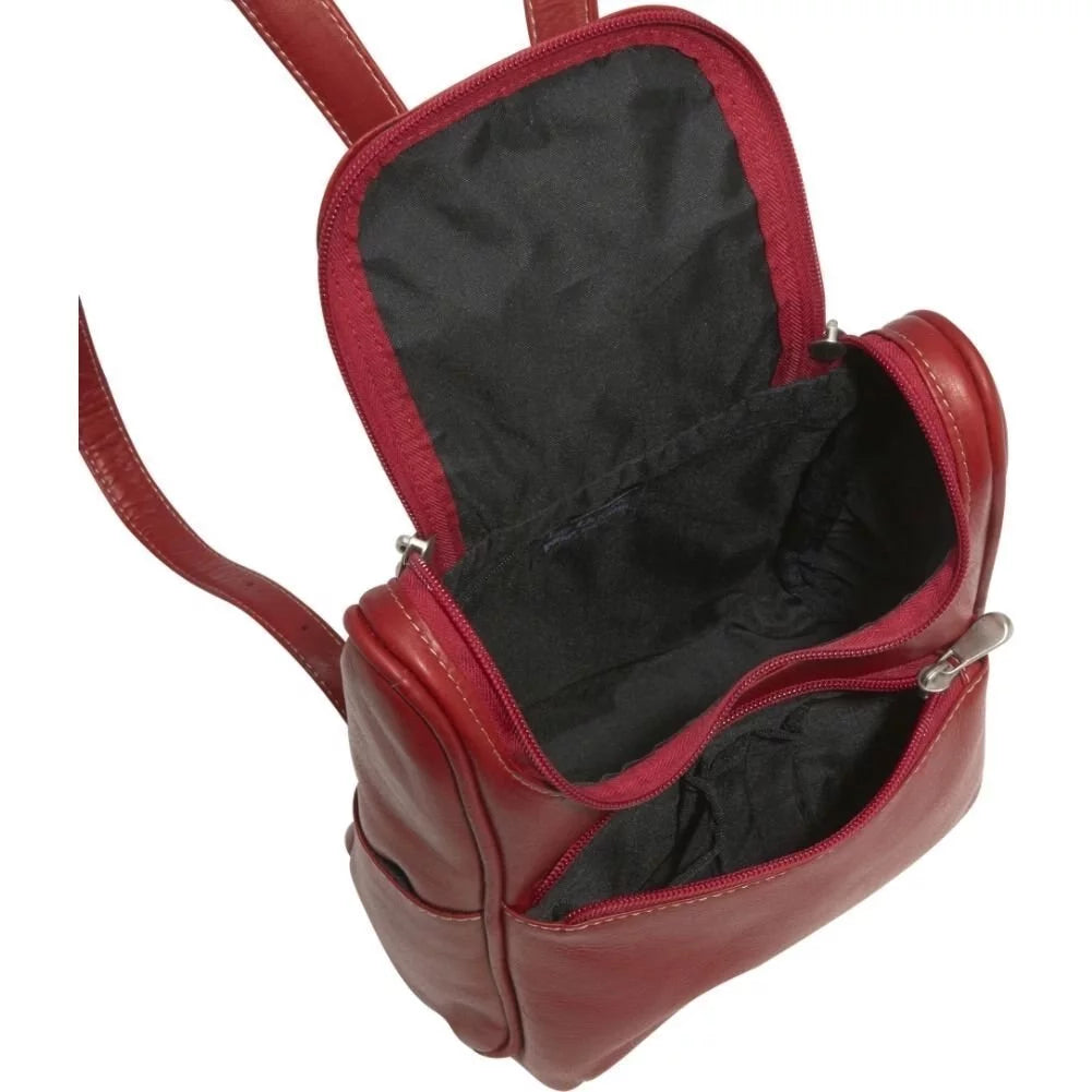 Leather Womens Backpack F416
